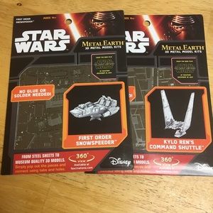 Metal Earth Star Wars 3-D Models